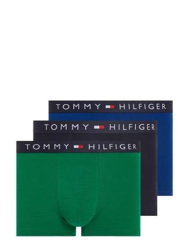 3P Trunk Boxerkalsonger Green Tommy Hilfiger