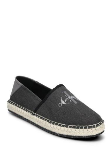 Espadrille Ml Btw Sandaletter Expadrilles Låga Black Calvin Klein