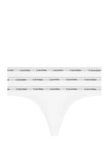 Calvin Klein Thong 3Pk Vit