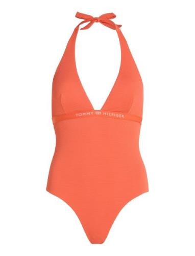 Tommy Hilfiger Halter Piece Rp Orange