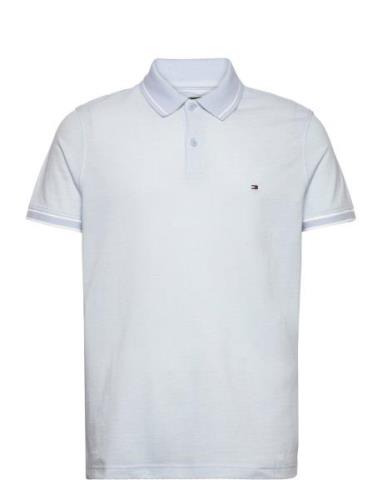 Monotype Oxford Collar Reg Polo Tops Polos Short-sleeved Blue Tommy Hi...