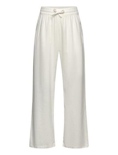 Trousers Linen Bottoms Trousers White Lindex