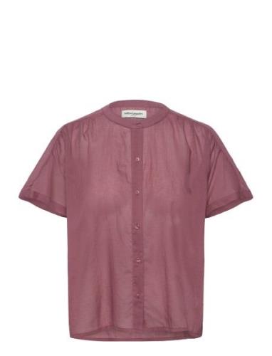 Lollys Laundry Myall Shirt Ss Burgundy