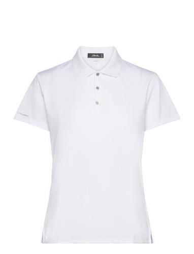 Classic Fit Tour Polo Shirt Sport T-shirts & Tops Polos White Ralph La...