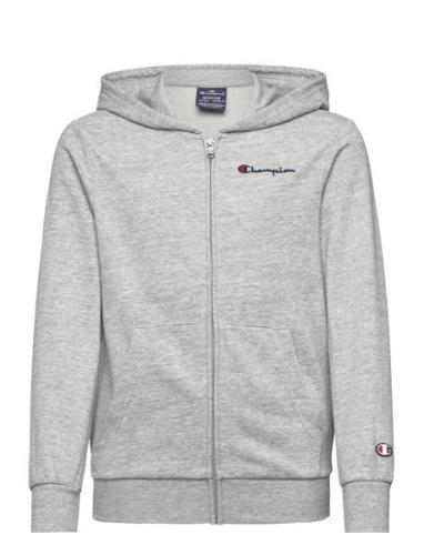 Champion Hooded Full Zip Sweatshirt Grå