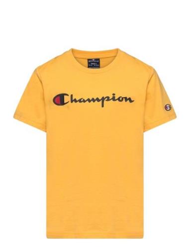 Champion Crewneck T-Shirt Gul