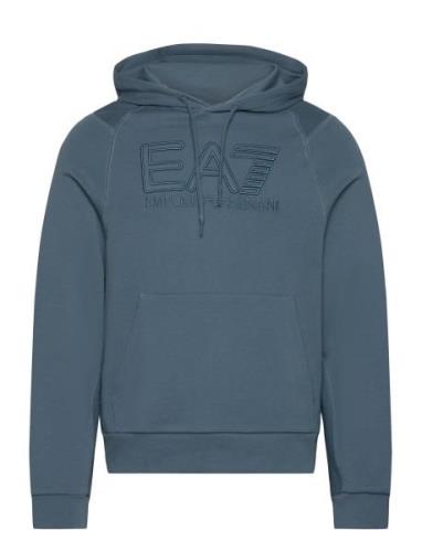 Sweatshirts Tops Sweat-shirts & Hoodies Hoodies Navy EA7