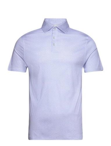 Bs Cayo Regular Fit Polo Shirt Tops Polos Short-sleeved Blue Bruun & S...