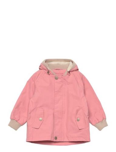 Matwally Fleece Lined Spring Jacket. Grs Tunnjacka Skaljacka Pink Mini...