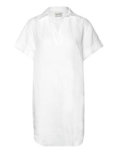 GANT Rel Ss Linen Caftan Vit