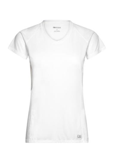 W Echo T-Shirt Tops T-shirts & Tops Short-sleeved White Outdoor Resear...