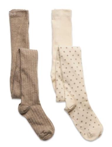 Minymo Stockings W. Pattern Multi/patterned