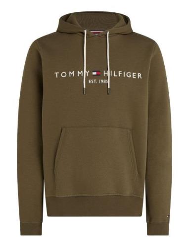 Tommy Hilfiger Tommy Logo Hoody Grön