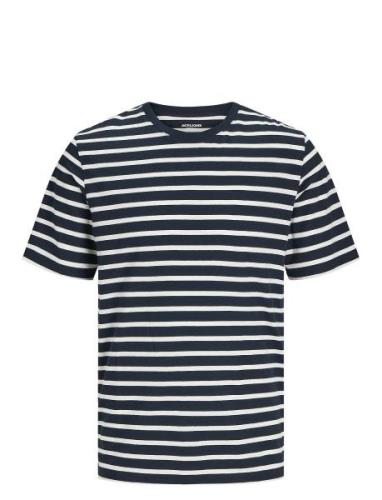 Jack & J S Jjeorganic Basic Tee Ss O-Neck Noos Marinblå