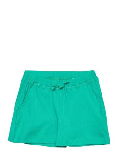 Rib Jersey Shorts Bottoms Shorts Green Copenhagen Colors