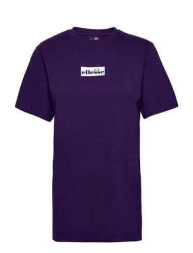 El Bono Tee Tops T-shirts & Tops Short-sleeved Purple Ellesse