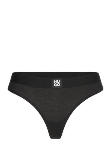 HUGO Thong Rib Svart