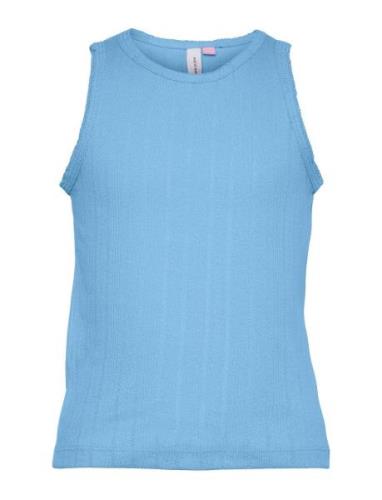 Vmjulieta Sl Top Jrs Girl Tops T-shirts Sleeveless Blue Vero Moda Girl