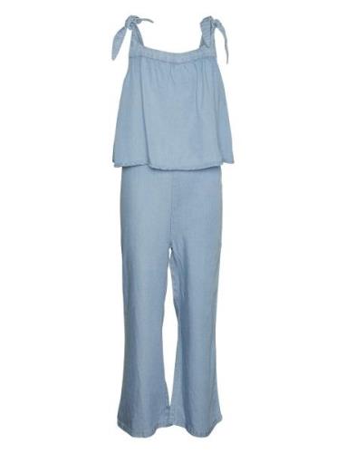 Vero Moda Girl Vmbree Sl Wide Jumpsuit Girl Blå