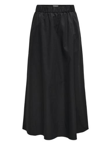 ONLY Onlzora Hw Long Skirt Pnt Svart