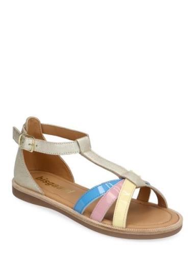 Bisgaard Adele Shoes Summer Shoes Sandals Multi/patterned Bisgaard