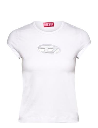 T-Angie T-Shirt Tops T-shirts & Tops Short-sleeved White Diesel