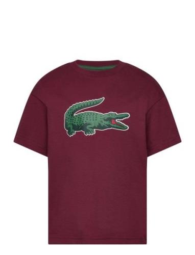Tee-Shirt&Turtle Sport T-shirts Short-sleeved Red Lacoste