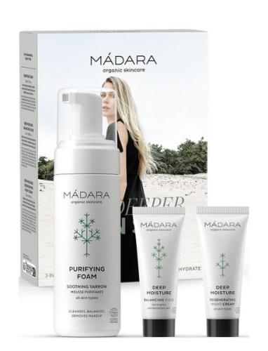 MÁDARA Deeper Than Skin 3-In-1 Skincare Essentials Set Nude