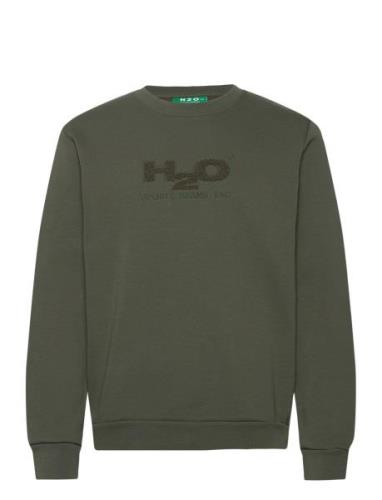 H2O Logo Sweat O'neck Grön