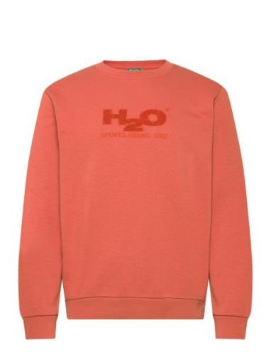 H2O Logo Sweat O'neck Röd