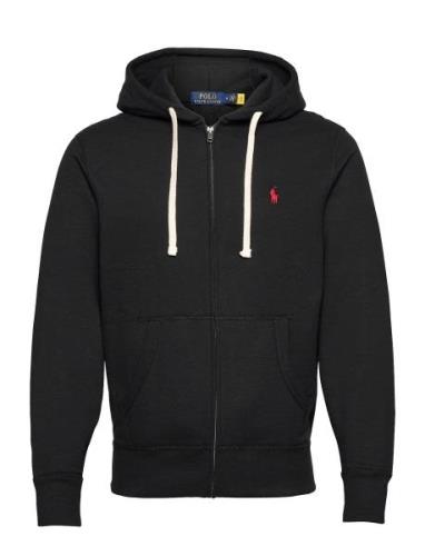 The Rl Fleece Hoodie Tops Sweat-shirts & Hoodies Hoodies Black Polo Ra...