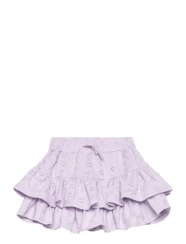 Skirt Dresses & Skirts Skirts Short Skirts Purple Minymo