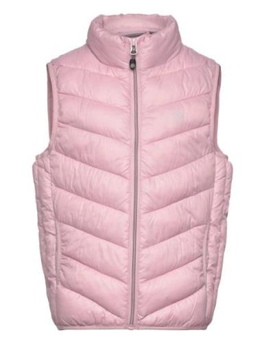 Waistcoat Quilted Fodrad Väst Pink Color Kids