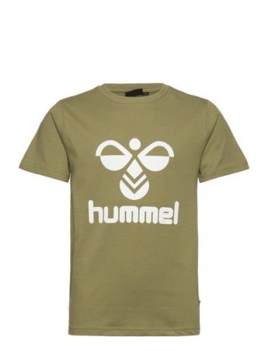 Hummel Hmltres T-Shirt S/S Khaki Green