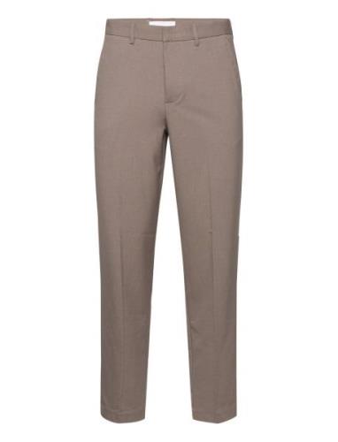 Relaxed Fit Formal Pants Bottoms Trousers Formal Beige Lindbergh