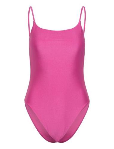 Gina Tricot Nineties Swimsuit Rosa