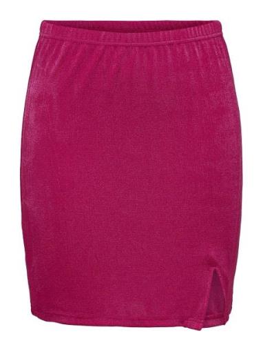 ONLY Onlassy Mini Slit Skirt Cs Jrs Rosa