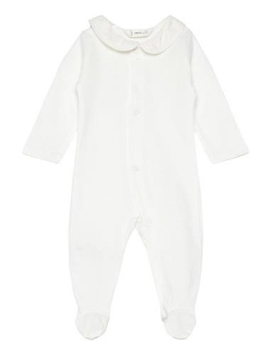 Mango Cotton Body Pyjamas Vit