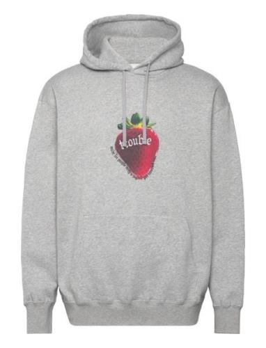 Double A By Wood Wood Cass Trouble Hoodie Grå