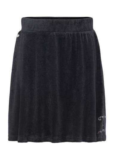 Juicy Couture Luxe Ombre Diamante Skirt Svart