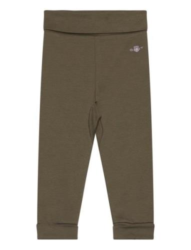 GANT Shield Leggings Khaki Green