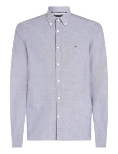 Tommy Hilfiger Oxford Dobby Sf Shirt Blå