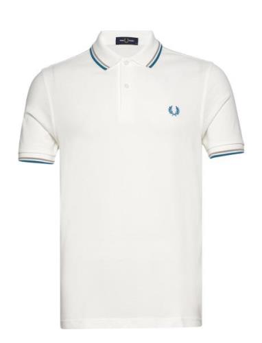 Fred Perry Twin Tipped Fp Shirt Vit