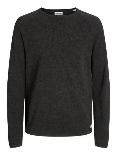 Jack & J S Jjehill Knit Crew Neck Noos Svart