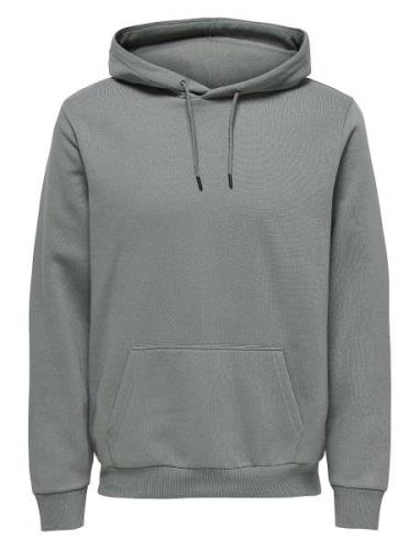 ONLY & SONS Onsceres Hoodie Sweat Noos Grå