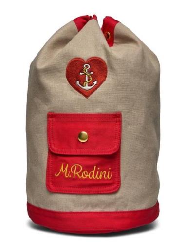 Mini Rodini Linen Sea Sack Brun