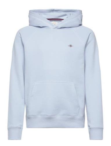 GANT Shield Hoodie Blå