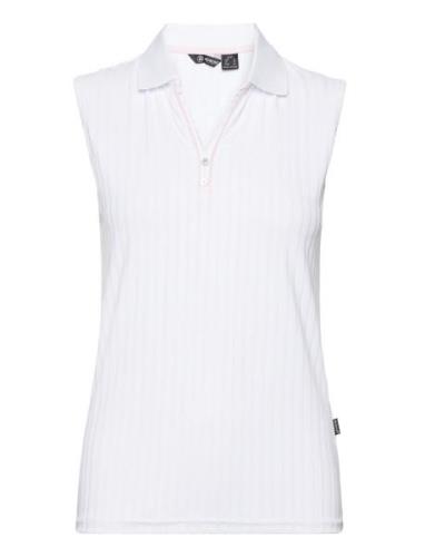 Abacus Lds Pebble Sleeveless Vit