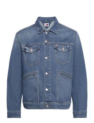 Tommy Jeans Isaac Denim Trucker Ch6138 Blå