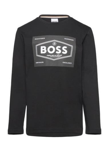 BOSS Long Sleeve T-Shirt Svart